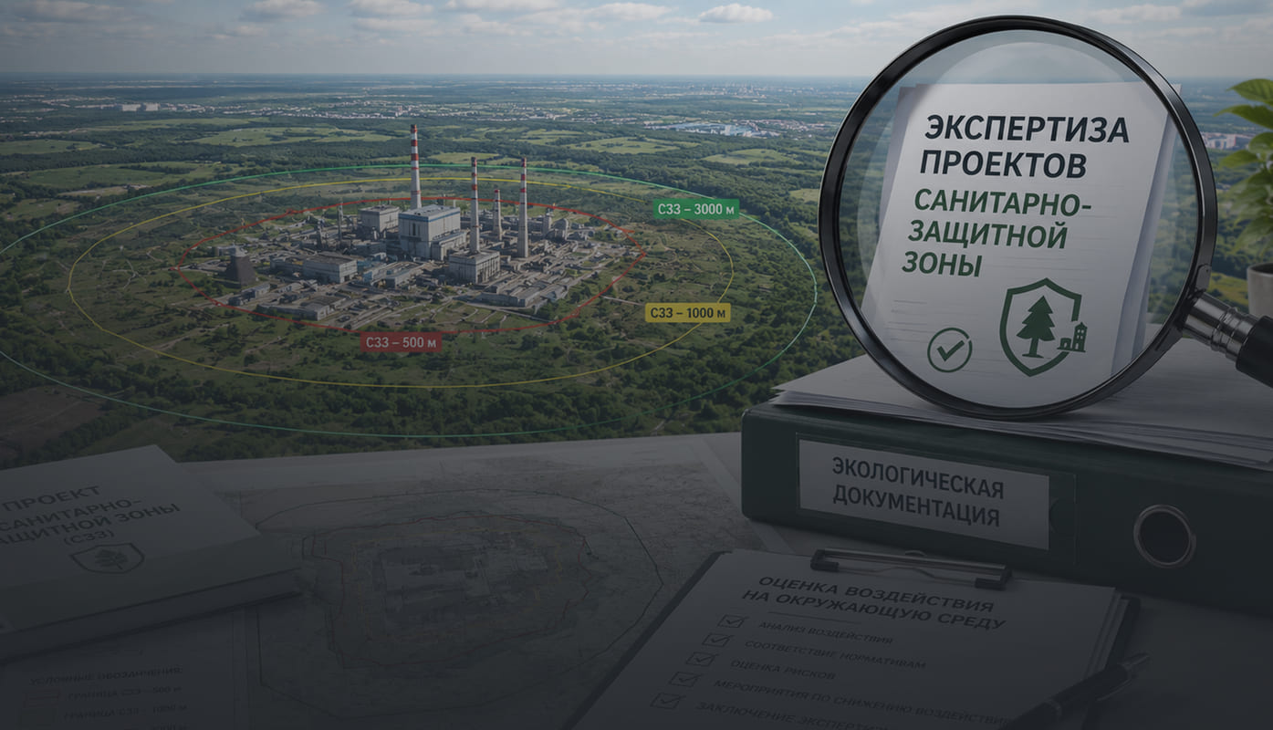 Экспертиза проектов санитарно-защитной зоны (СЗЗ) заказать