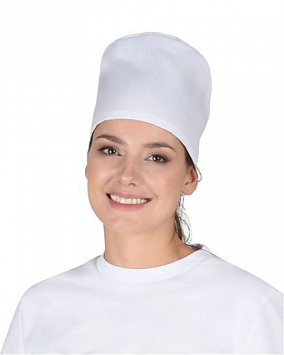 Колпак смесовый белый (С)